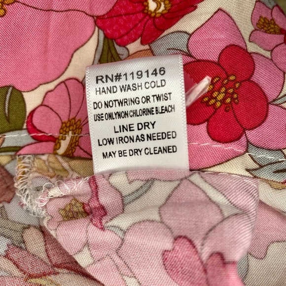 💥BOGO💥JODIFL Long Sleeve Floral Blouse. Size S - Picture 9 of 9